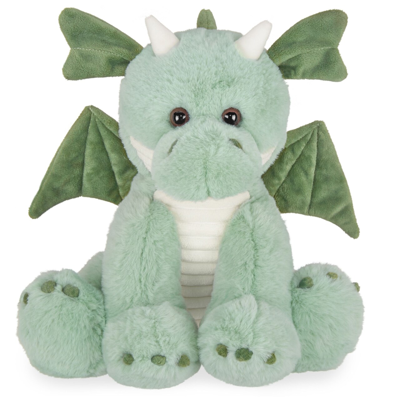 Bearington Collection Burnie Plush Dragon Stuffed Animal, 10.5 Inch, For Ages 1-14